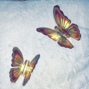 Vintage 80’s Butterfly Wall Decor 🦋🌿